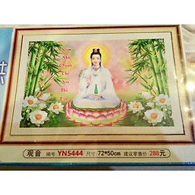 Tranh Đính Đá Mẹ Quan Âm
