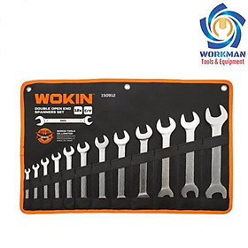 Bộ khóa 2 đầu miệng 12 chi tiết WOKIN 150912