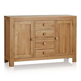 Mua Tủ Chén Thấp Oakdale Lớn Gỗ Sồi Ibie DSCSLDALO (135 x 42 cm)