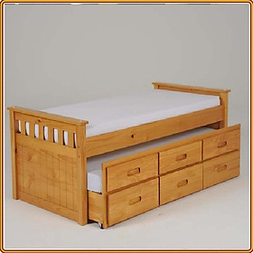 Mua Giường Hộp 2 Tầng Gỗ Tự Nhiên Nội Thất juno sofa ( Màu Vàng )