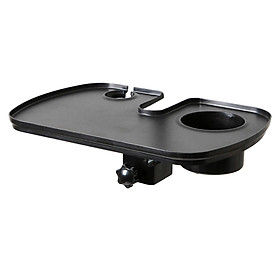 Microphone Stand Tray Adjustable Clamp Sound Card Tray for Music Sheet