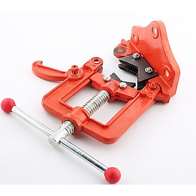Mua Dụng cụ Ê TÔ KẸP ỐNG hỗ trợ sửa chữa cao cấp ( Dùng trong xưởng luyện kim  cơ khí  máy móc...- Tặng đèn pin mini bóp tay không dùng pin giao màu ngẫu nhiên )
