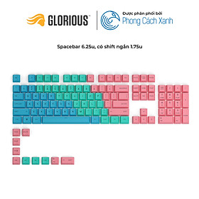 Bộ keycap Glorious GPBT - 114 phím (US ANSI) - Hàng Chính Hãng