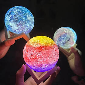 Mua Đèn Ngủ 3D Mặt Trăng + Bộ Dụng Cụ 12 Màu Vẽ Trang Trí Thủ Công  Sáng Tạo Mặt Trăng Cá Nhân - DIY  Quà Tặng Tặng  Đèn Bàn  Trang Trí Phòng Ngủ