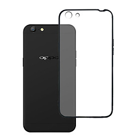 Ốp lưng Oppo A71 - Bề mặt nhám chống vân tay, lưng cứng, viền TPU dẻo - 02068 - Hàng Chính Hãng