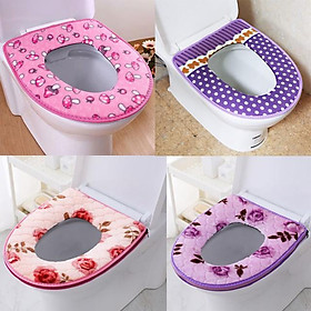 Mua Miếng Lót Nỉ Bồn Cầu - Miếng Đệm Bồn Cầu Vệ Sinh Chống Lạnh Mùa Đông
