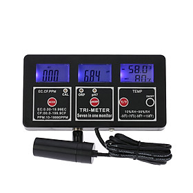 Máy Kiểm Tra Chất Lượng Nước Đa Tham Số 7 Trong 1 Màn Hình Kĩ Thuật Số LCD