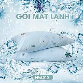Mua Ruột gối hè mát lạnh NIN I Cool 28x40cm Ice Silk điều hoà nhiệt độ cao cấp  gòn microfiber êm ái nhiều hoạ tiết