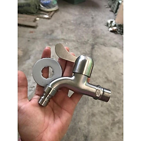 Vòi hồ inox 304 mờ như hình ảnh đẹp bền rẻ