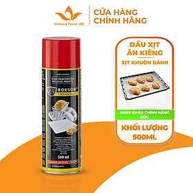 Dầu Ăn Kiêng Dạng Xịt, chống dính khuôn bánh Boeson Trennwax chai 500ml