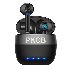Mua Tai nghe Bluetooth  Tai nghe không dây âm thanh nổi có micrô  Tai nghe thể thao chống nước IPX5 có vỏ sạc  Tai nghe điều khiển cảm ứng thông minh - Hàng Chính Hãng PKCB