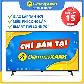 Mua Smart Tivi LG 4K 70 inch 70UP7750PTB - Hàng chính hãng - Giao toàn quốc