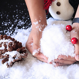 Snow Powder Christmas Tree Snowfake Magic Snow Powder for Festive Decorations