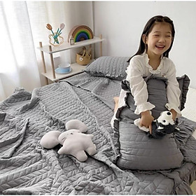 Mua bộ chăn ga gối đũi mây trần chăn hè