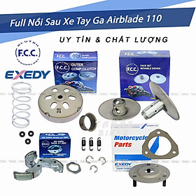 A8 Full Bộ Nồi Sau FCC Xe Airblade-Vison 110 Đời 2007 Đến 2012