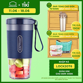 Máy Xay Sinh Tố Cầm Tay Lock&Lock EJJ321 (50W - 300ml) - Hàng Chính Hãng