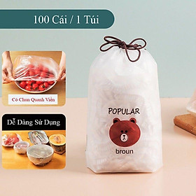 Mua SET 100 MÀNG BỌC THỰC PHẨM CÓ CHUN CO GIÃN CÓ THỂ TÁI SỬ DỤNG NHIỀU LẦN