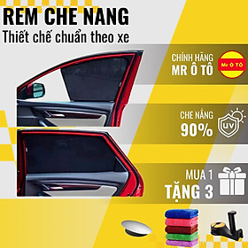 Rèm Che Nắng Xe FORD RANGER 2023-2024 Loại 1 MR Ô.TÔ Chống Tia, UV Tia Cực Tím Bảo Hành 2 Năm