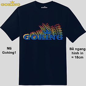 Lục sắc, mã Goking1. Áo thun hàng hiệu cao cấp cho nam nữ, form unisex. Áo phông cho teen và trung niên, thời trang hiện đại.