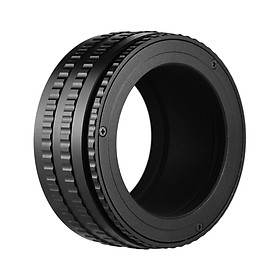 M42-M42(36-90) M42 to M42 Mount Lens Focusing Helicoid Adapter Ring 36mm-90mm Macro Extension Tube