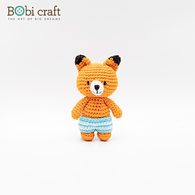 Thú bông len Bobicraft - Cáo Fennis Nhí - Đồ bơi - Đồ chơi an toàn Quà tặng bé