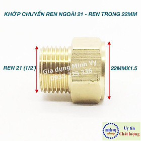 Mua Đầu chuyển ren trong 22mm sang ren ngoài 21mm (1/2 )