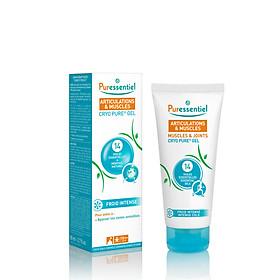 GEL GIẢM ĐAU MÁT LẠNH CƠ & KHỚP PURESSENTIEL - MUSCLES & JOINTS CRYO PURE GEL 80ML
