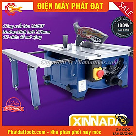 Mua Máy cưa bàn mini XINNADA T2-Công suất 1800W-Có bàn cưa mở rộng-Bảo hành 6 tháng