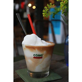 Bộ 6 ly cốc thủy tinh loe cafe cốt dừa đẹp UG-391 355ml