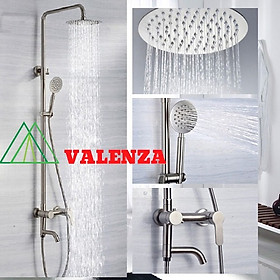 Mua Bộ sen cây tắm đứng inox sus304 nóng lạnh Valenza SCT-01