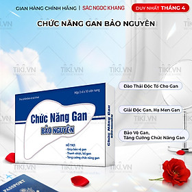 Thực phẩm bảo vệ sức khỏe Viên uống Chức năng gan Bảo Nguyên