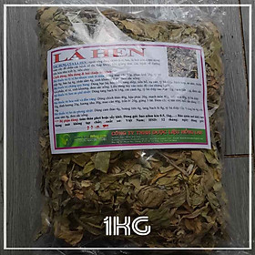 1kg lá hen khô sạch (không có cành)