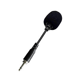 Mini Microphone with Thread  3.5mm Plug for Recording/Live Stream Compatible with Loudspeaker