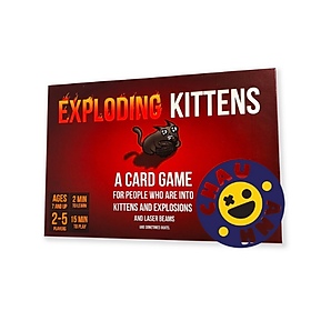 Bộ bài MÈO NỔ Hộp Giấy việt hóa Exploding kitten chơi cùng nhóm bạn