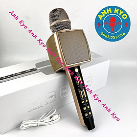 Mua Mic karaoke ys92 kiêm bluetooth karaoke di động dùng làm loa trợ giảng   âm thanh to rõ ràng   mic hát nh