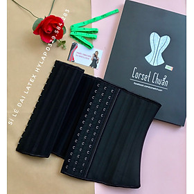 Đai nịt bụng Latex định hình eo thon cao cấp - Gen nịt bụng dáng chuẩn eo thon giảm mỡ