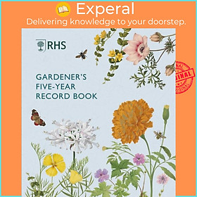 Sách - RHS Gardener's Five Year Record Book by Royal Horticultural Society (UK edition, paperback)