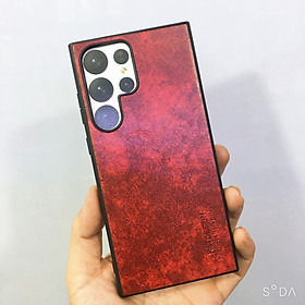 Ốp lưng cho Samsung S23 Ultra dẻo vân da PU cao cấp chính hãng KST Design( hàng chính hãng)