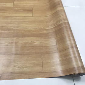 Simili trải sàn vân gỗ vàng - loại nhám mờ rất đẹp