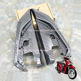 Ốp Gác Chân Sau Dành Cho SH 2017 - 2019 Nhựa Xi