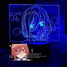 Mua Đèn Ngủ Gotobun no Hanayome Miku Nakano Type 02 AGNH0202 16 MÀU TUỲ CHỈNH