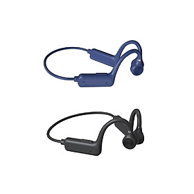 2Pcs X21 Bluetooth Bone Conduction Wireless Headphones for Driving Drivers