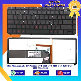 Bàn Phím dùng cho HP Pavilion DV4-3000 DV4-3100 DV4-3200 DV4- 4000 DM4-3000 - TỐT - MÀU TRẮNG - Hàng Nhập Khẩu New Seal