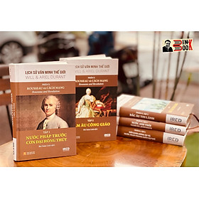 – rousseau và cách mạng – phần x – gồm 5 tập - will durant –