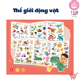 Bảng gấp thông thái - My First Learning chart (Dành cho bé từ 1 tuổi) - Lalala Baby