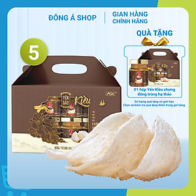 Yến Kiều - Yến chưng đông trùng hạ thảo - Thành phần yến 30% - hỗ trợ bồi bổ cơ thể, tăng cường sức khỏe (Hộp 6 hũ)