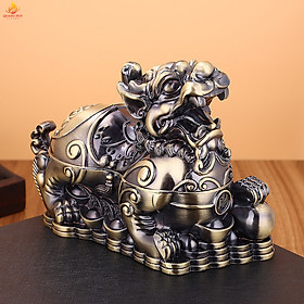 Mua Gạt tàn thuốc phong thủy linh vật kỳ lân chiêu tài may mắn sự giàu có độc lạ