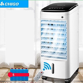 Mua Quạt hơi nước điều hòa không khí Chigo( tặng kèm 5 khay đá khô)  có điều khiển  bảo hành 12 tháng 0481