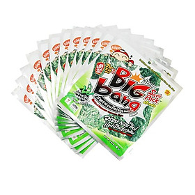 Lốc 12 gói Snack rong biển Tao Kae Noi Big Bang vị truyền thống 6g