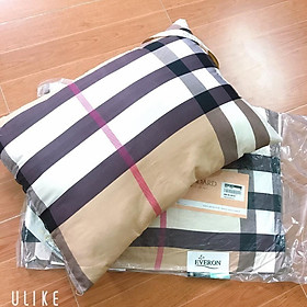 Mua Vỏ gối nằm cotton kẻ bbr Decor  áo gối cotton mềm mại thoáng mát đa dạng mẫu mã